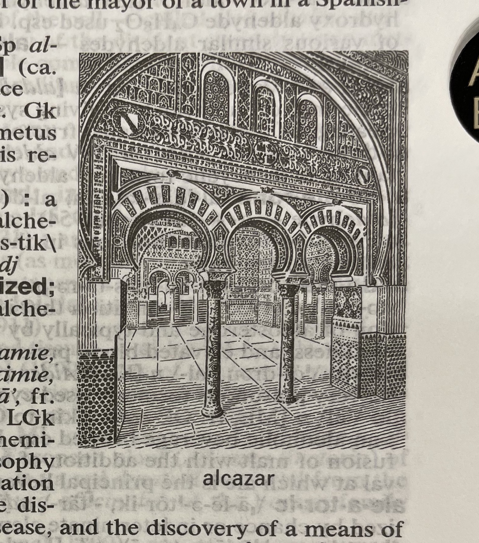 Dictionary illustration