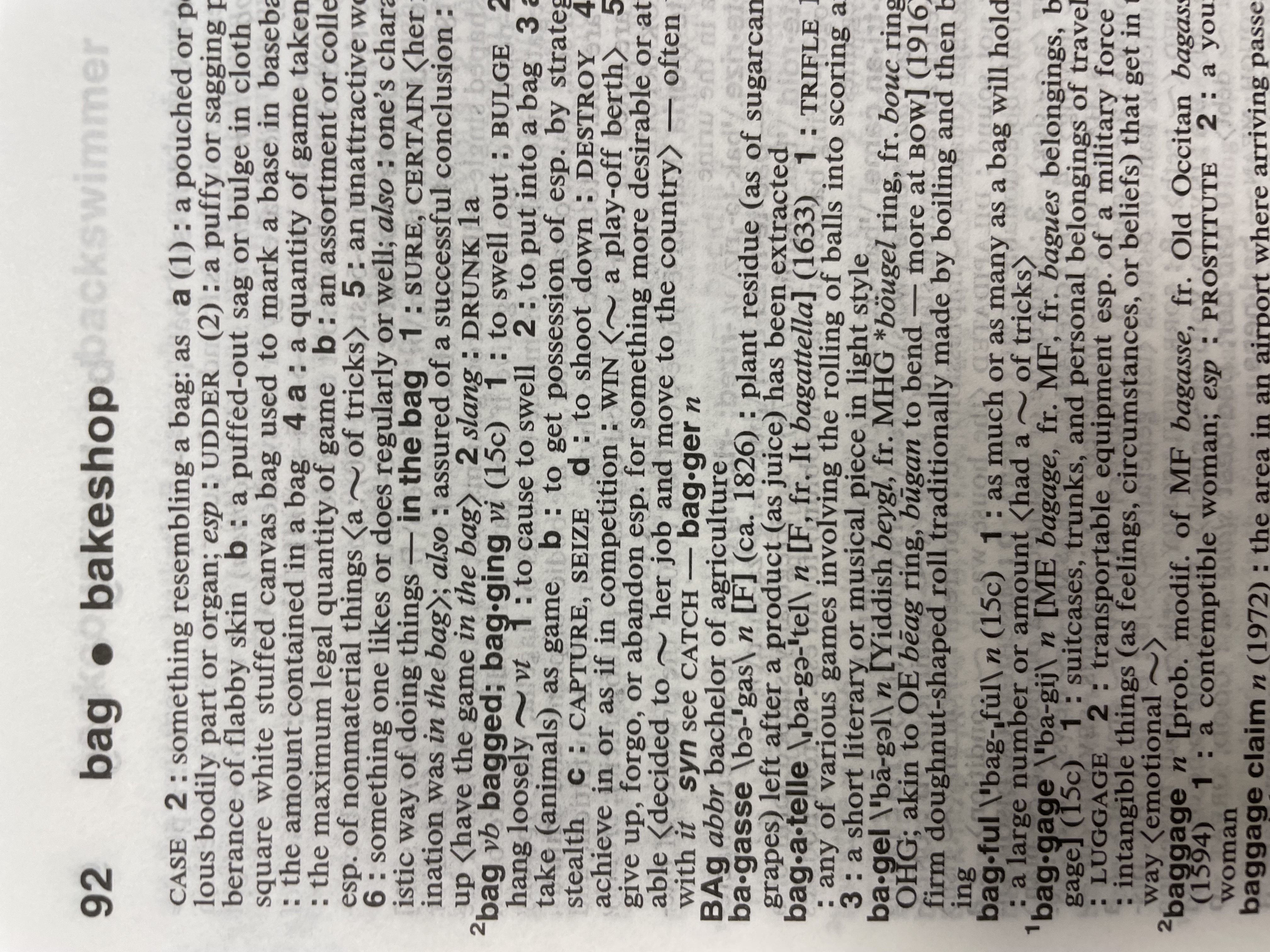 Dictionary illustration