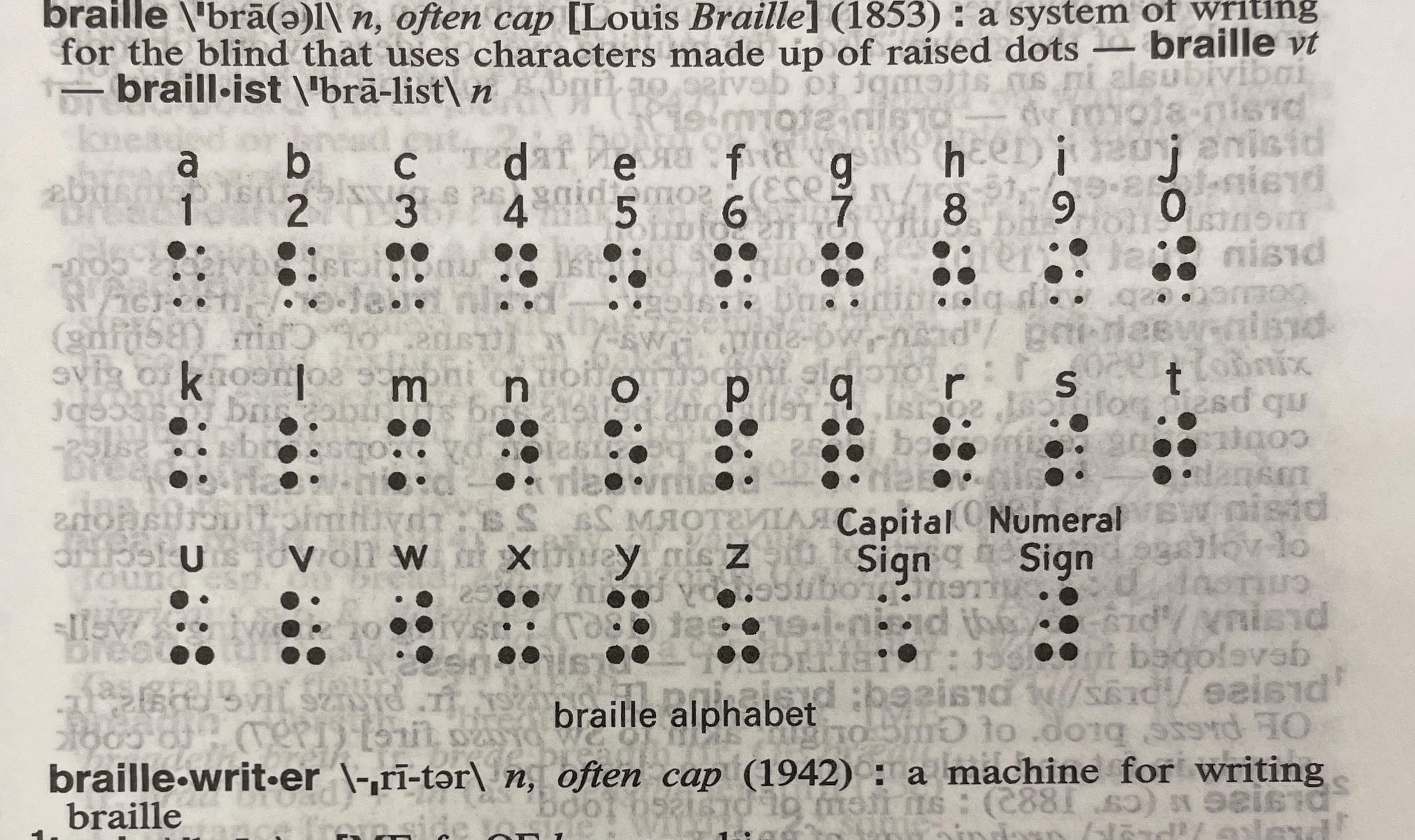 Dictionary illustration