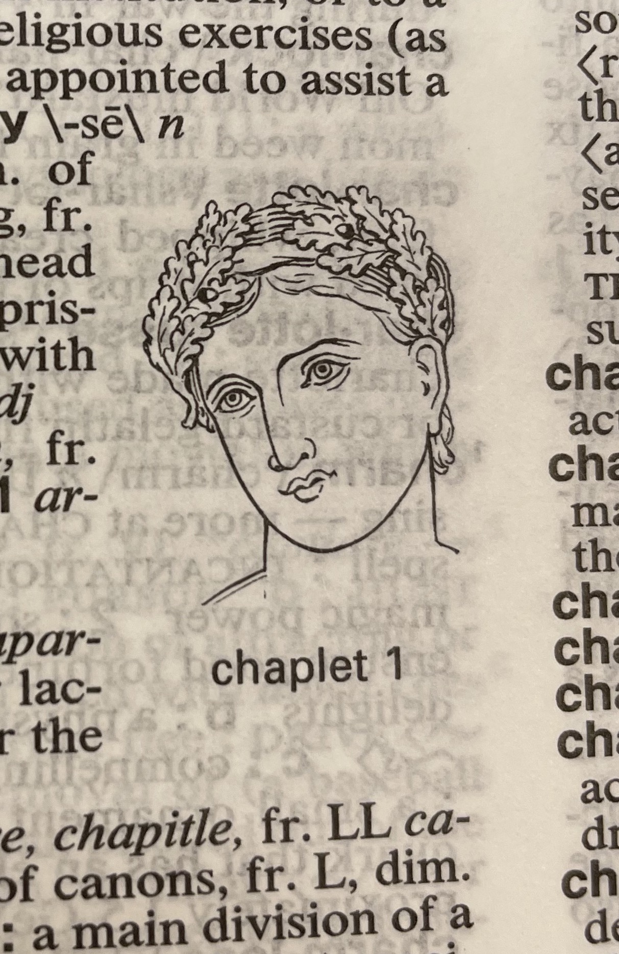 Dictionary illustration