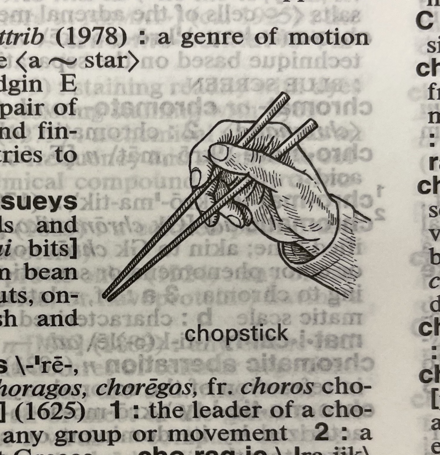 Dictionary illustration