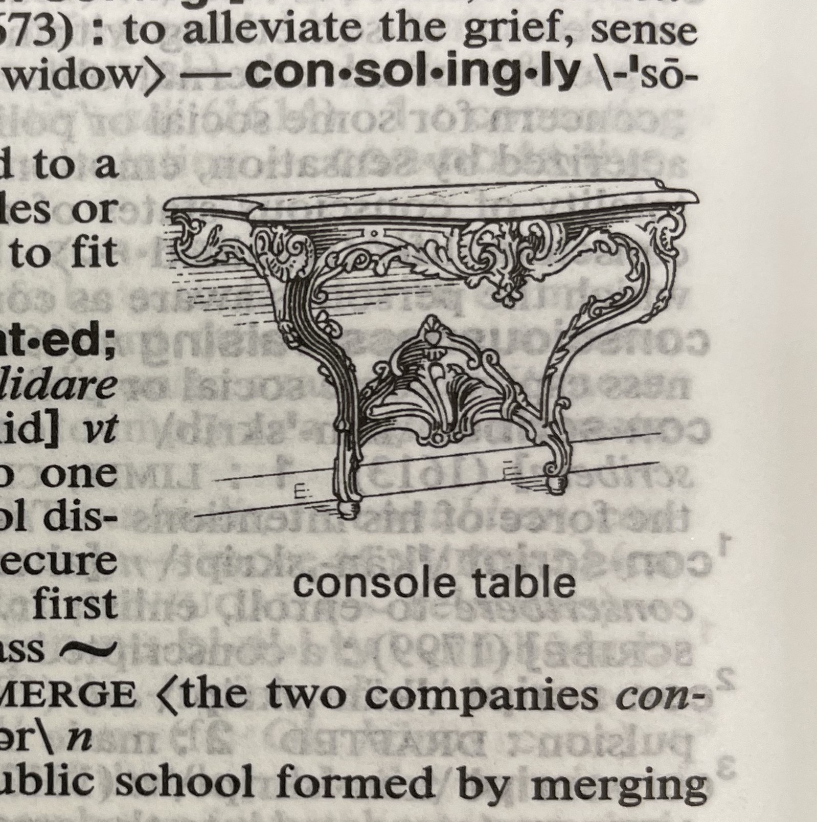 Dictionary illustration