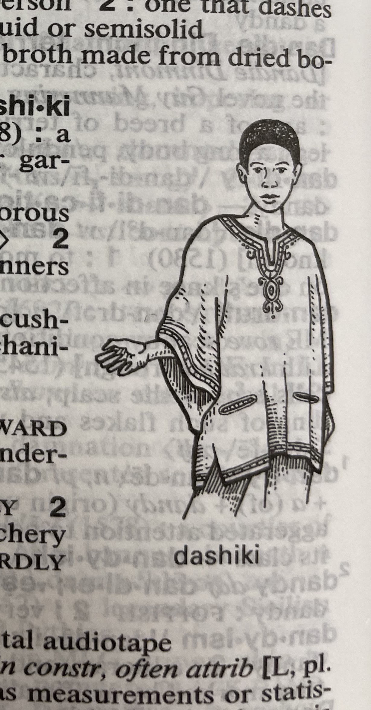 Dictionary illustration