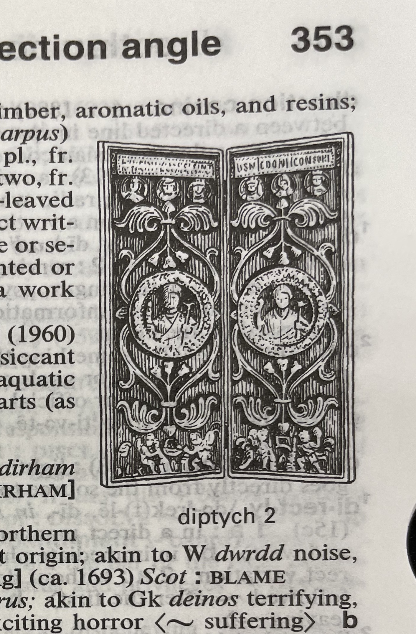 Dictionary illustration