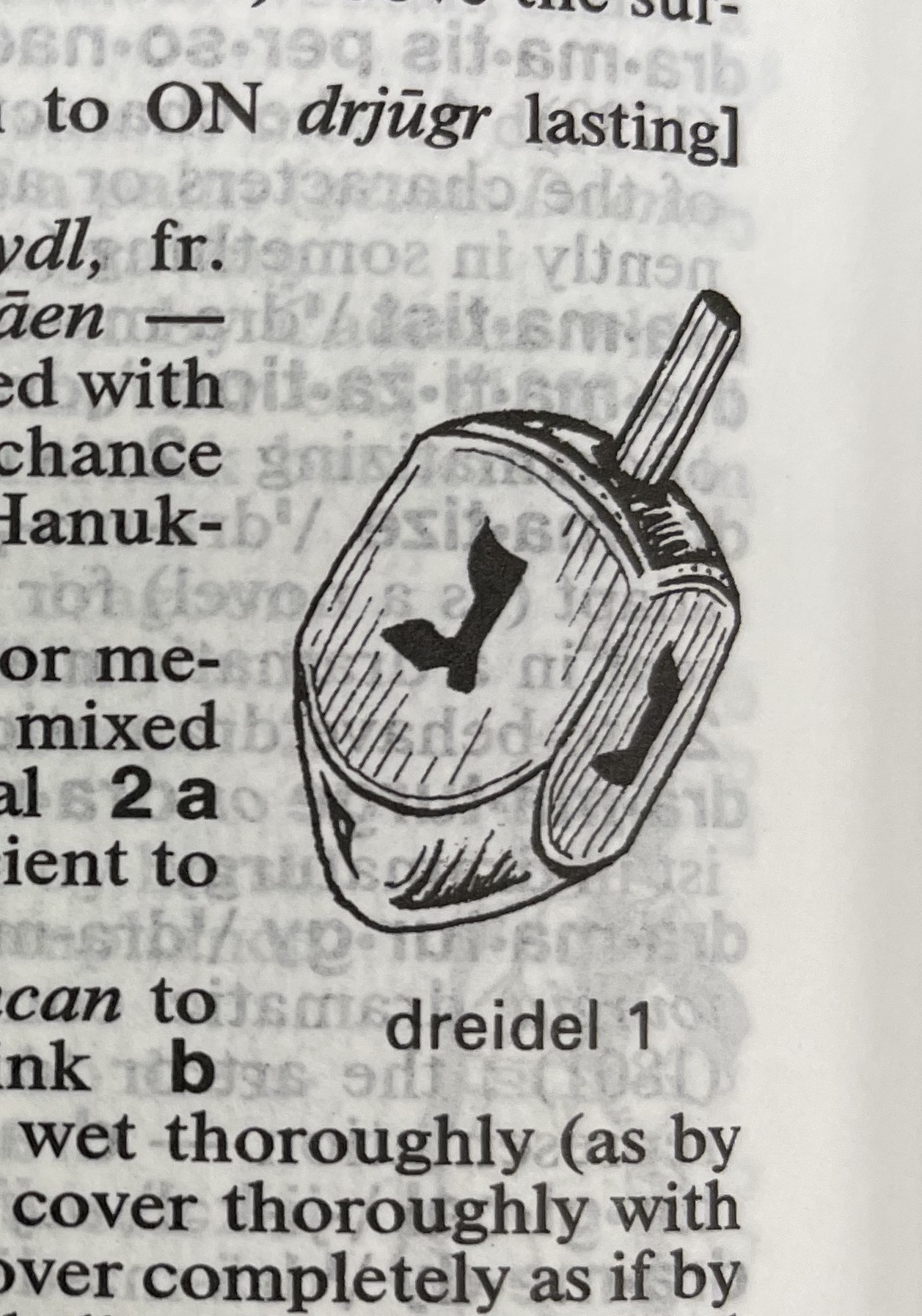 Dictionary illustration