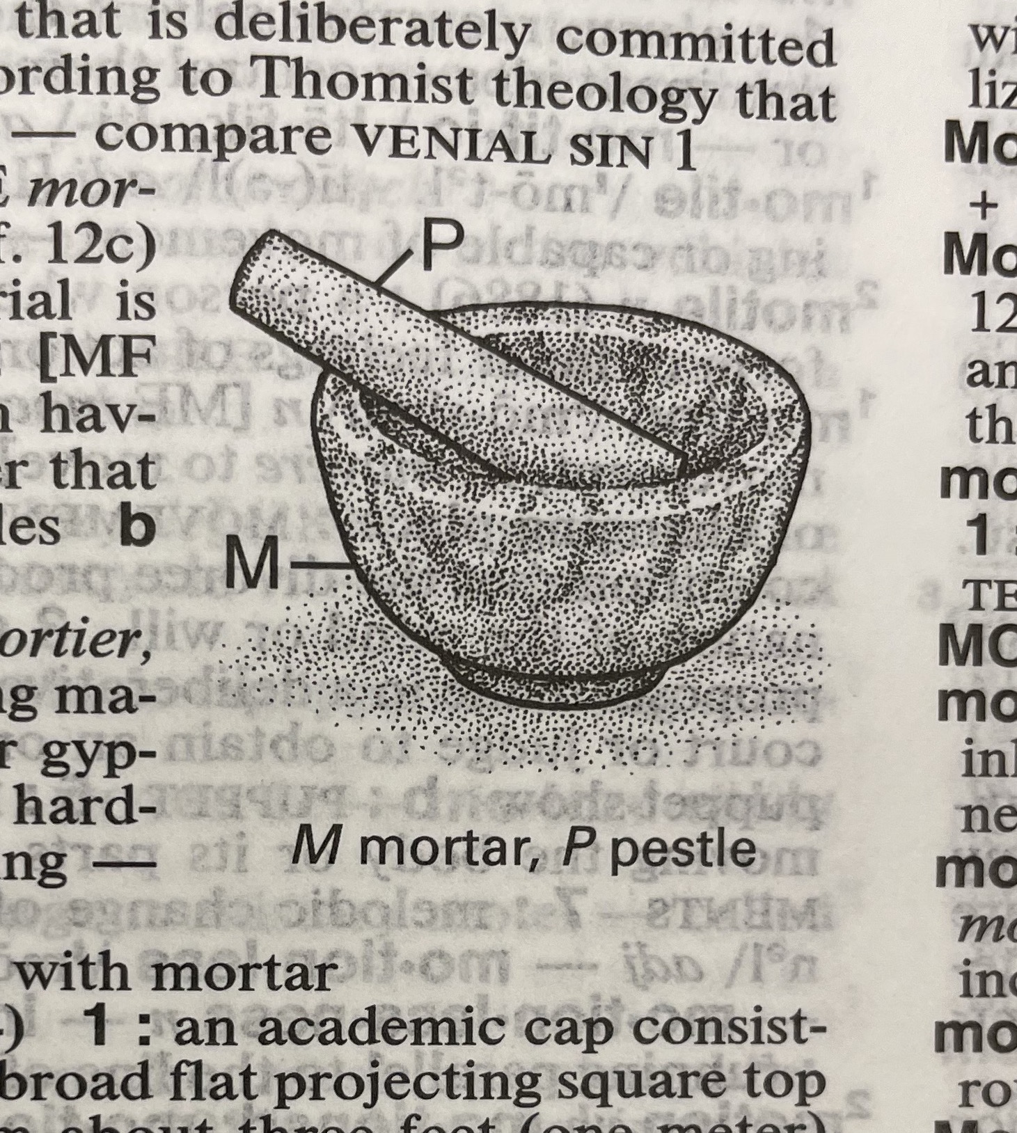 Dictionary illustration