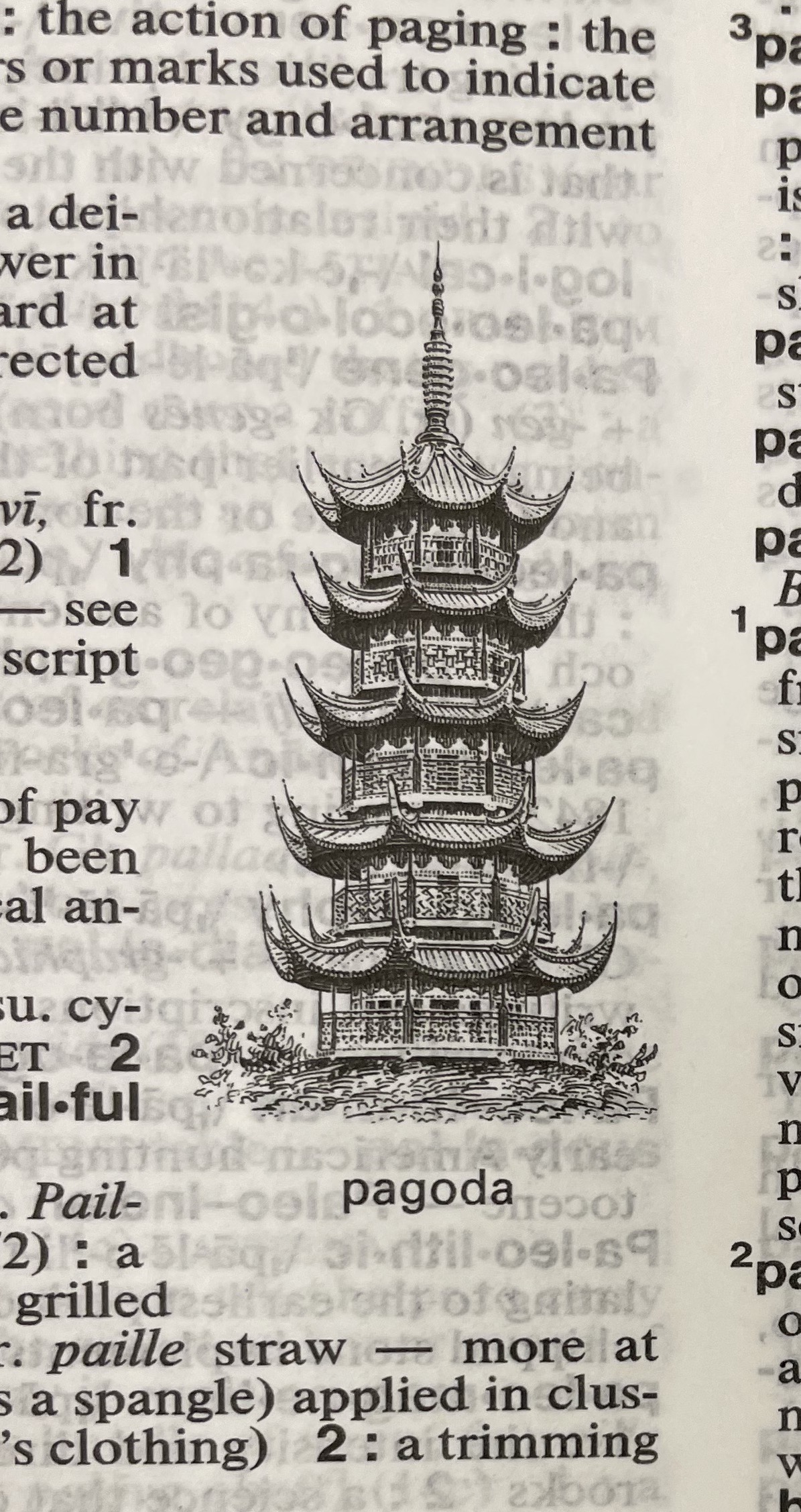 Dictionary illustration