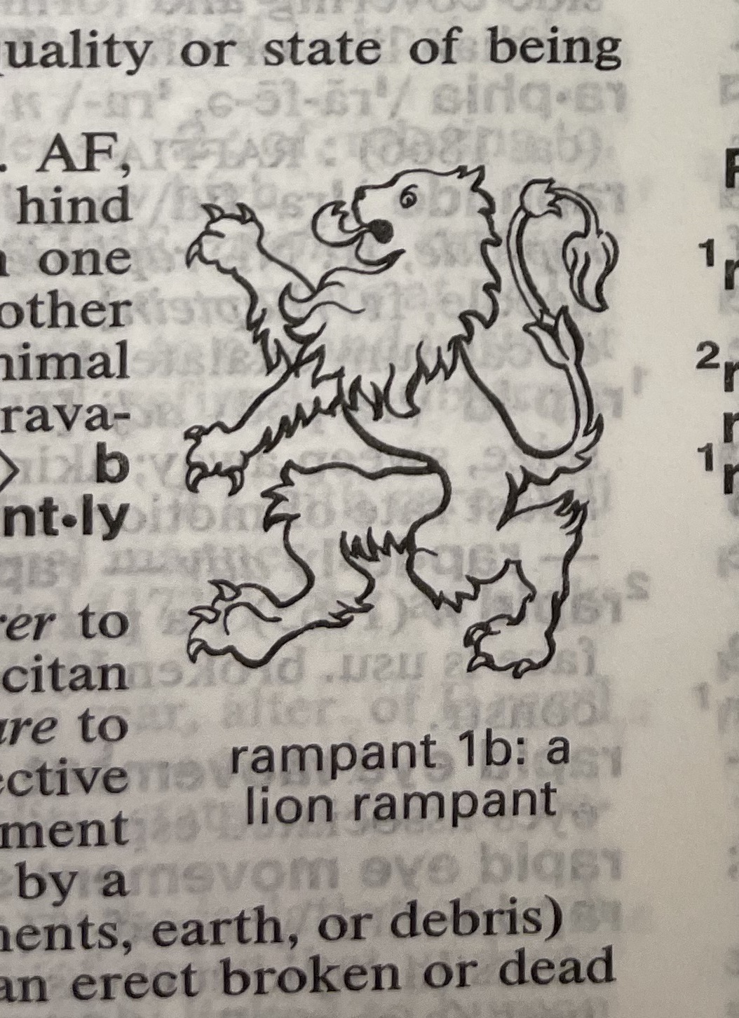 Dictionary illustration